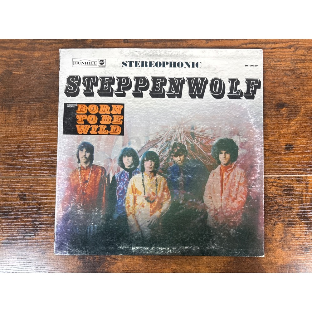 Steppenwolf Self-Titled Vinyl LP Born To Be Wild Dunhill ABC Records DS-50029